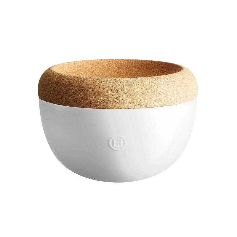 Emile Henry Deep Storage Bowl - Matte Chalk image number 0